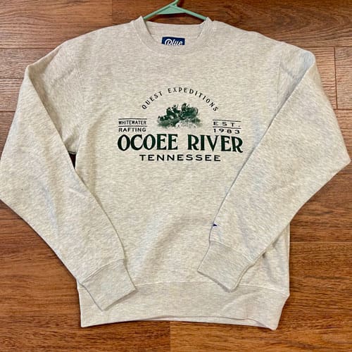 Long sleeve tee ocoee river