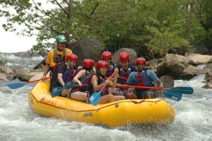 Group on the Middle Ocoee
