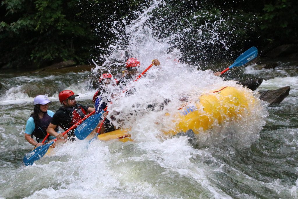 Quest Expeditions Ocoee River Rafting Splash